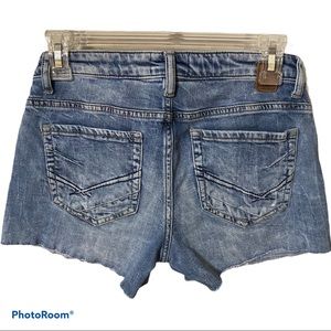 BKE Payton denim cut off shorts